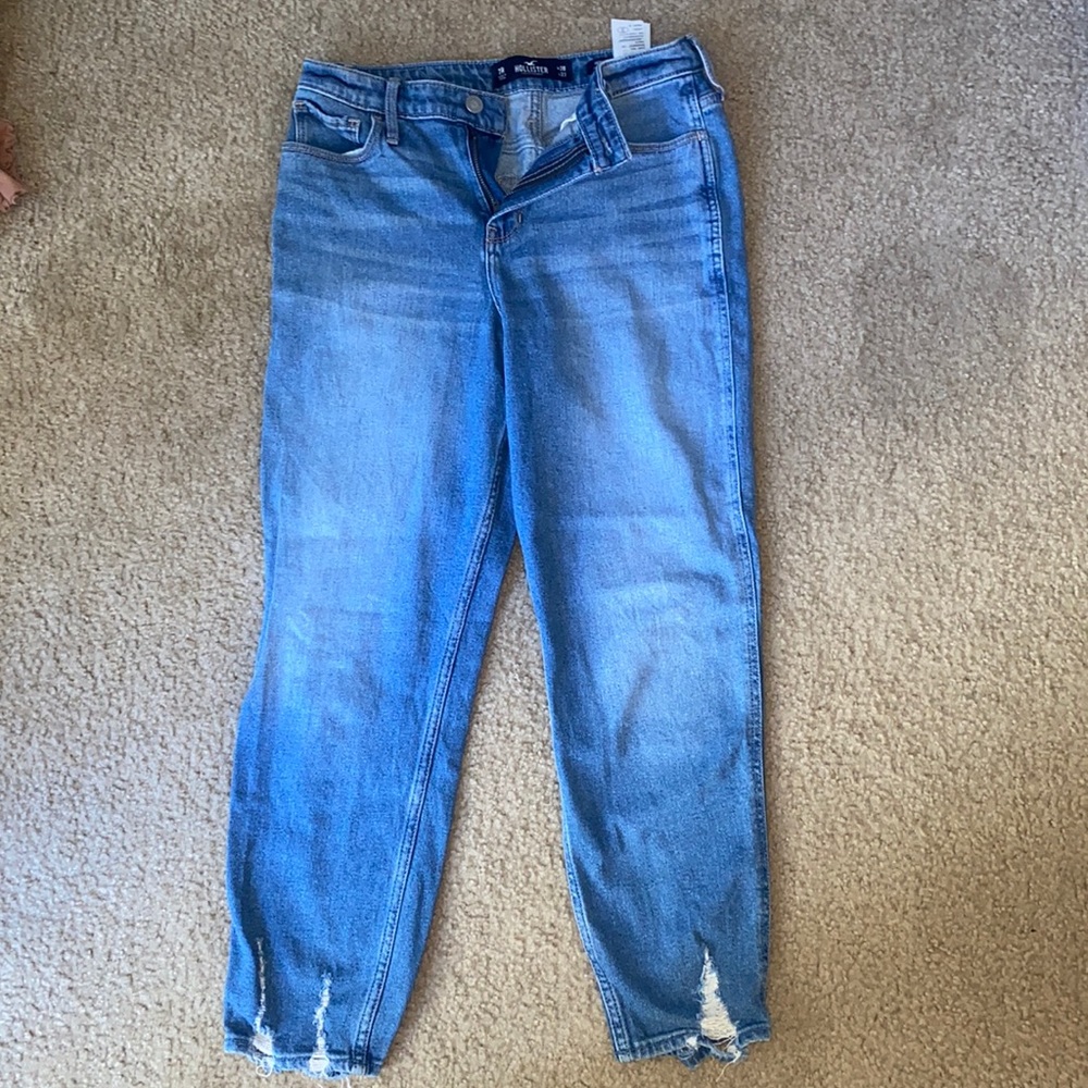 Womens Blue Jean Hollister